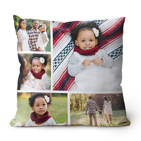Icon Collage Throw Pillows