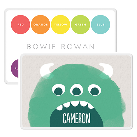 Personalized Placemat